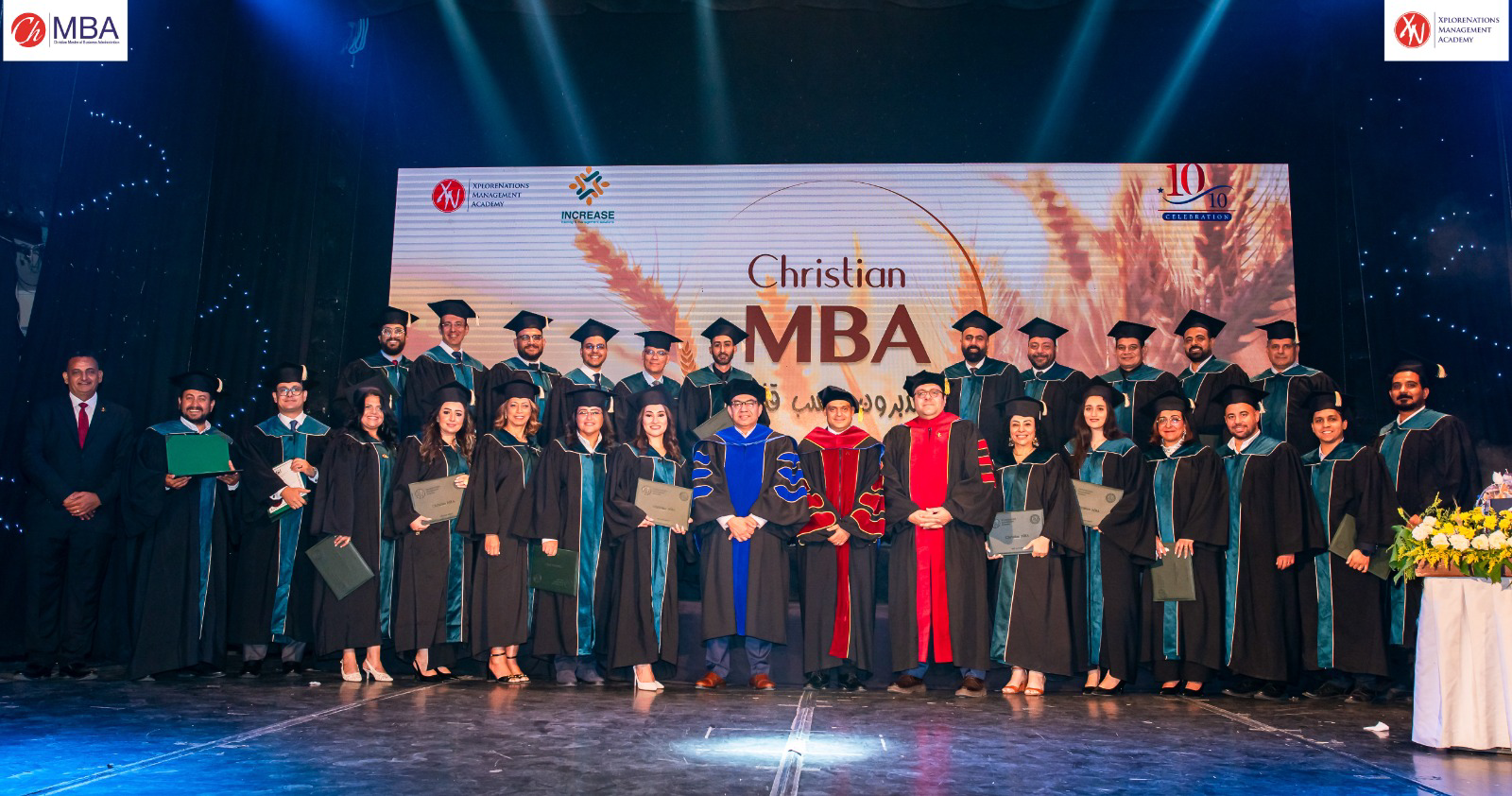 Christian MBA يحتفل بعشر سنوات من إعداد القيادات وتخريج أكثر من 500 دارس
